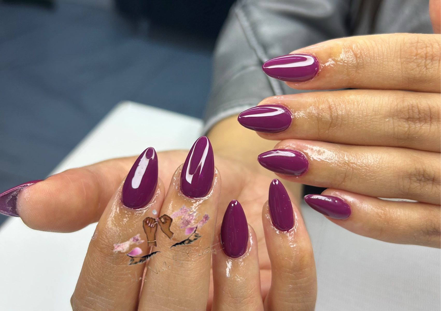 Plain manicure(short) 
