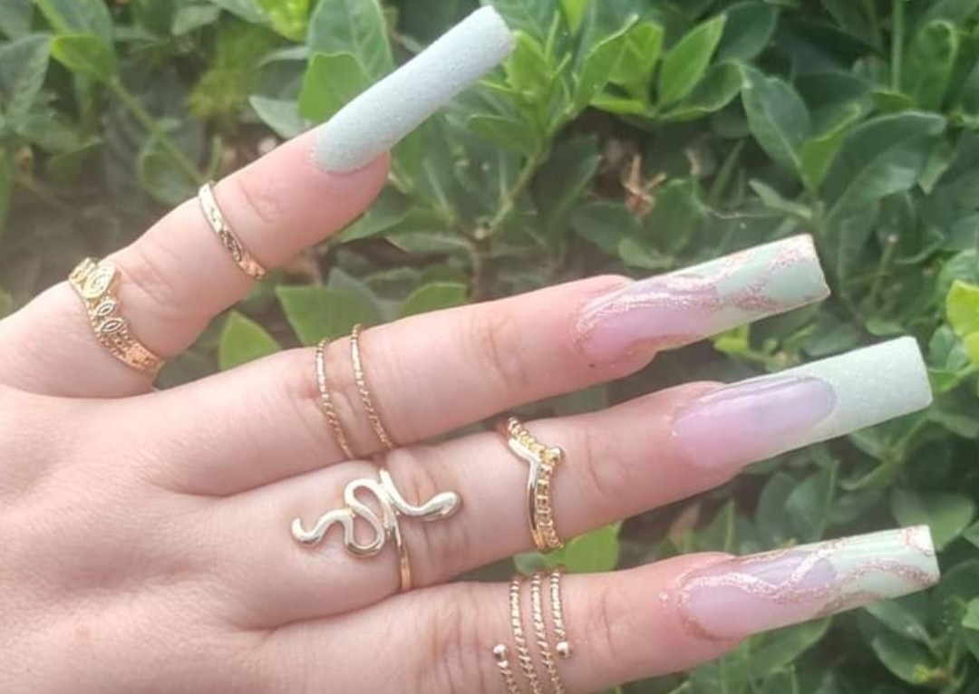 3 Extra Long Acrylic Full Set 