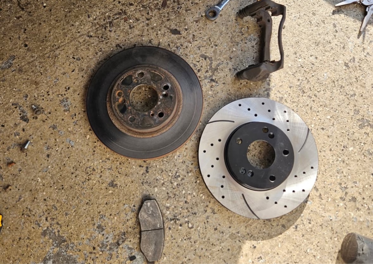 Brake pads and rotors all 4