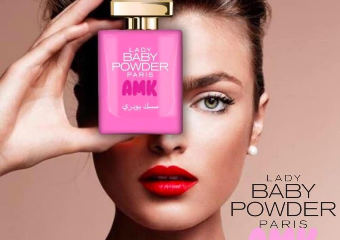 Lady baby powder perfume