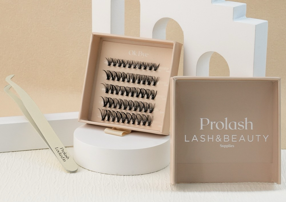 Cluster Lashes “Ok bye”