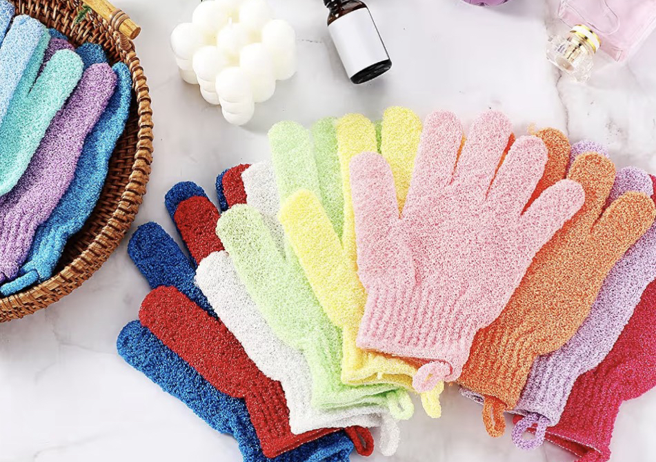 Exfoliating gloves (2)