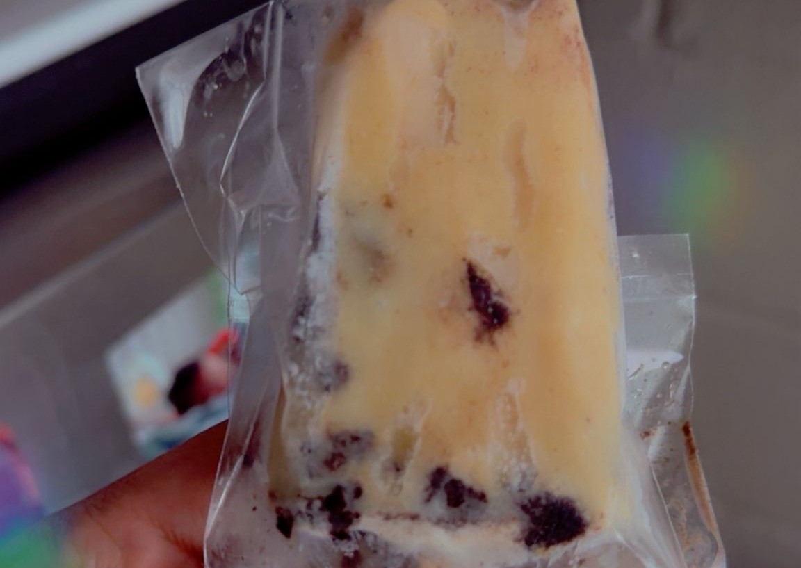 Cookie n cream popsicle