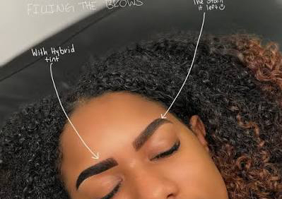 Brow Wax and Hybrid Stain