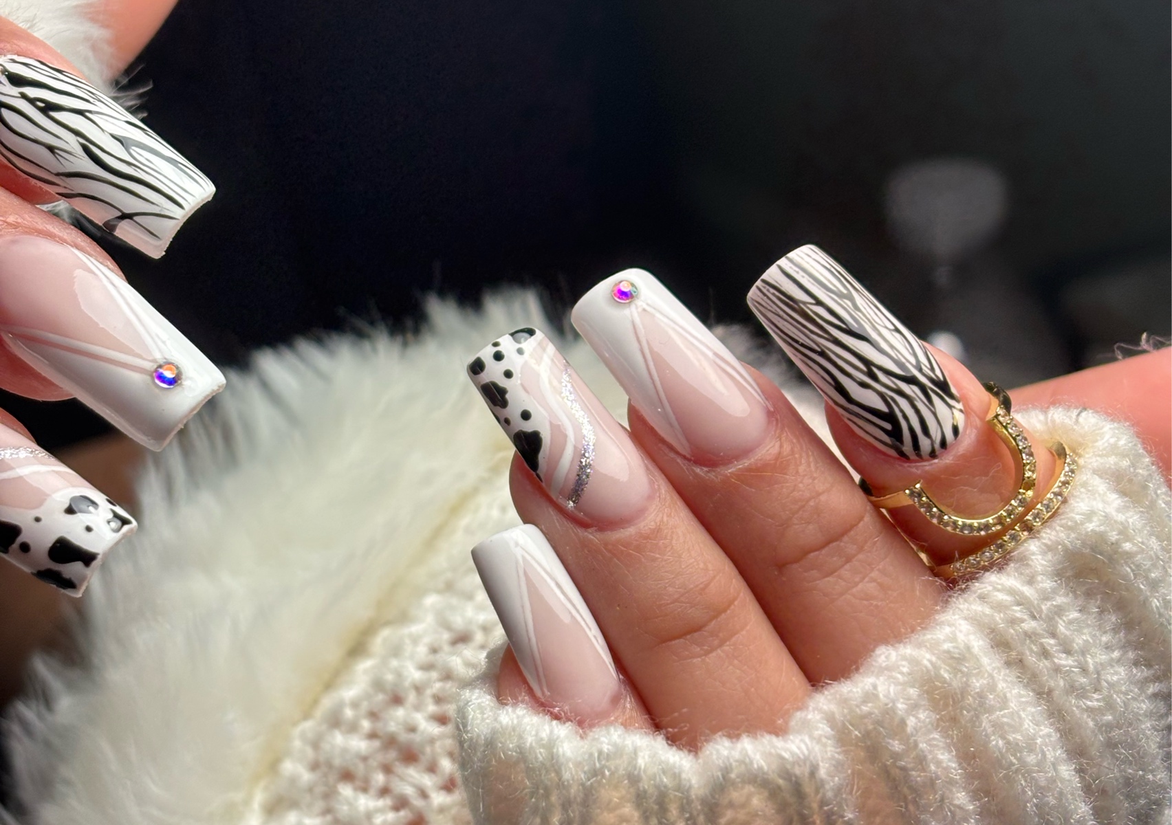 Uñas con builder gel (pequeñas-medianas)