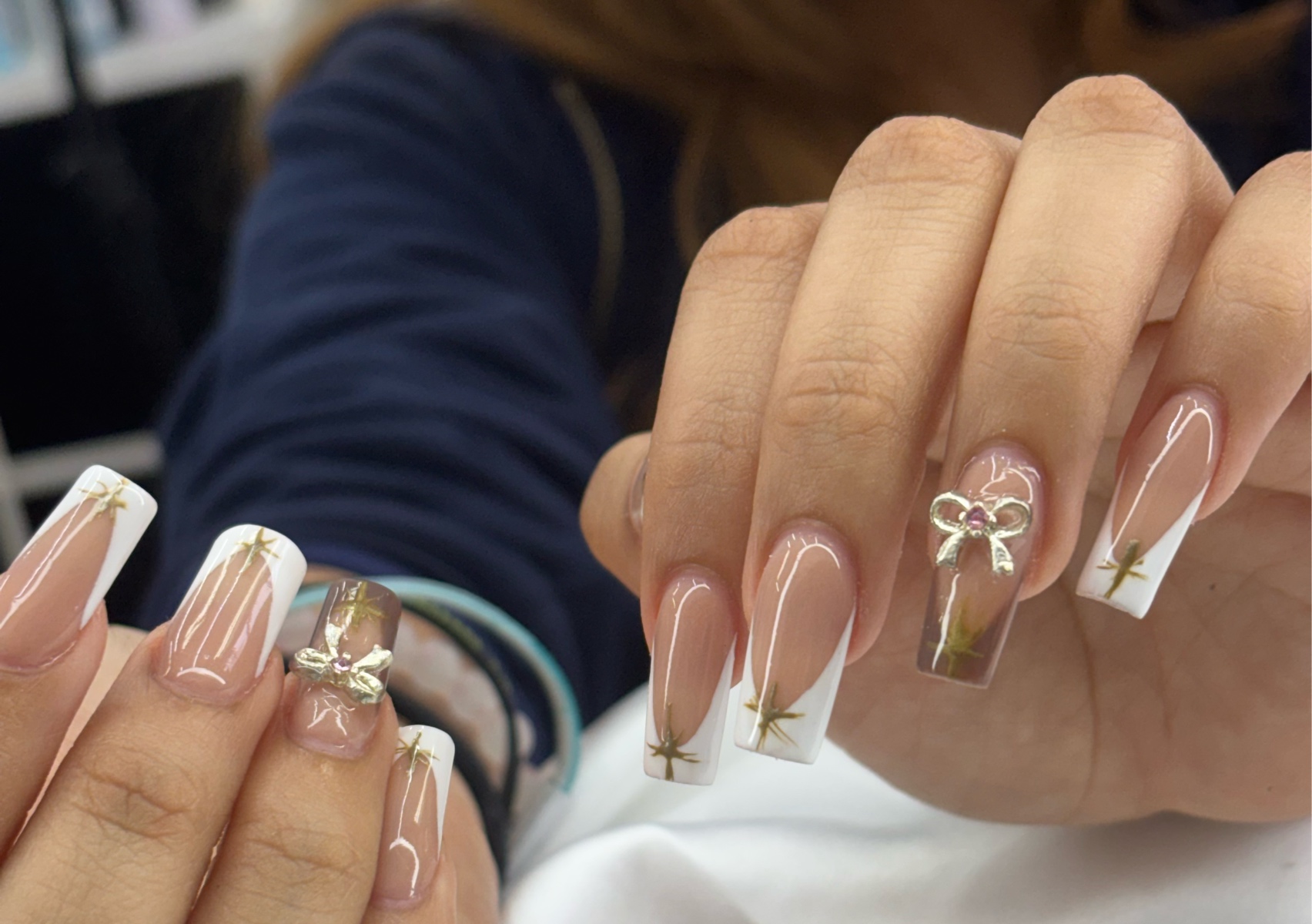 Retoque de uñas acrilicas 