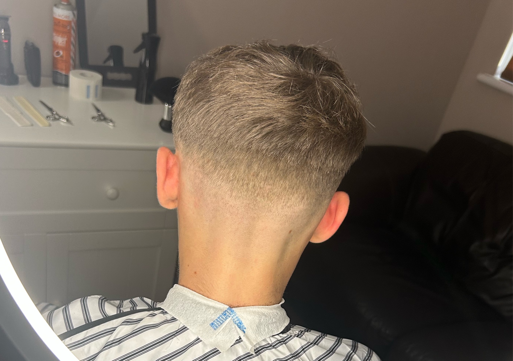 Skin fade + haircut