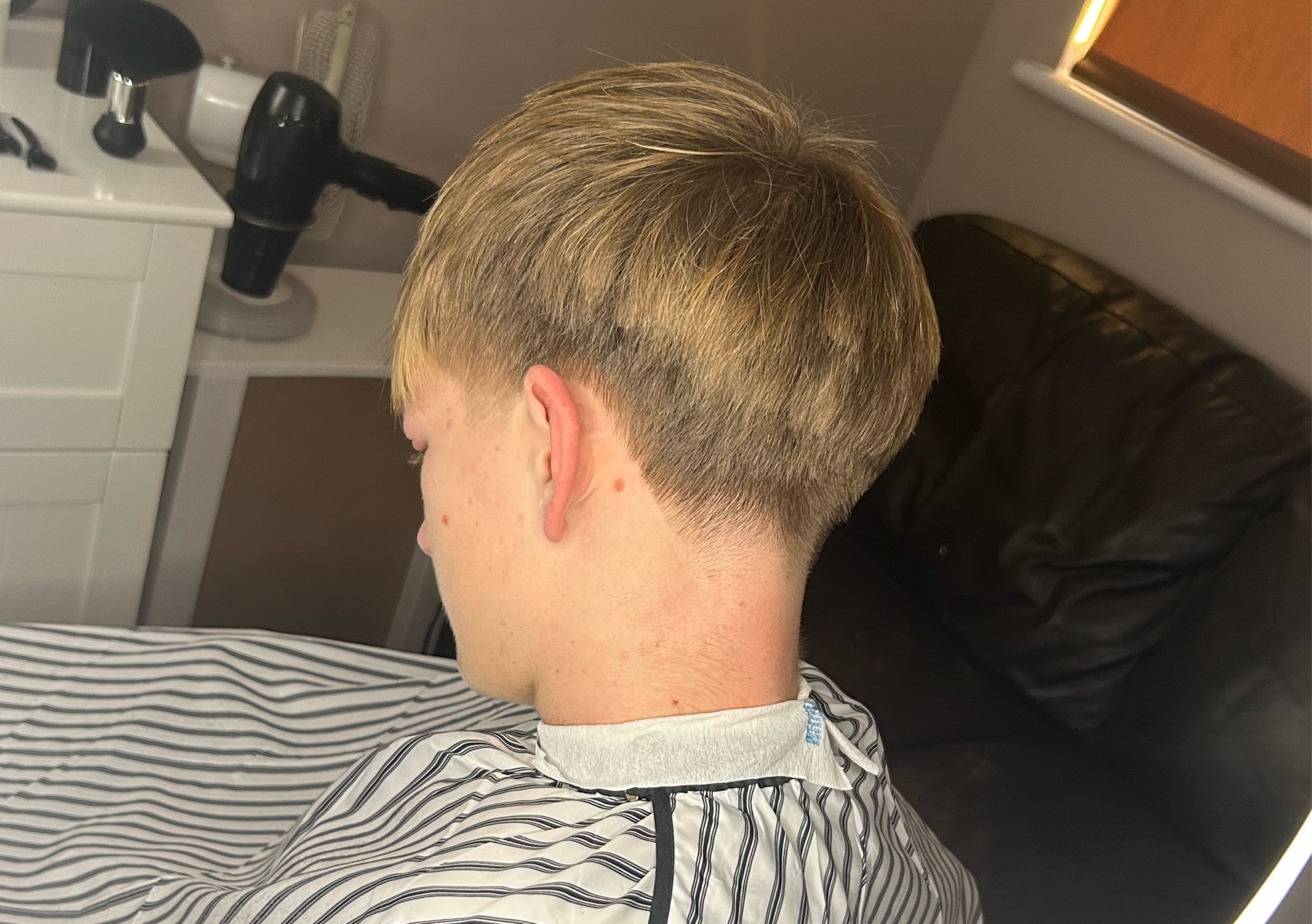 Taper + haircut
