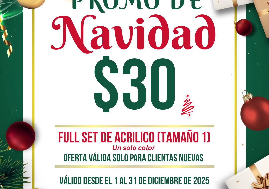 PROMO NAVIDAD 1-31 DICIEMBRE 