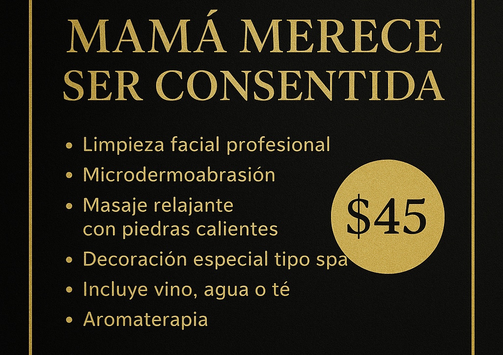 OFERTA DEL MES DE LA MADRE