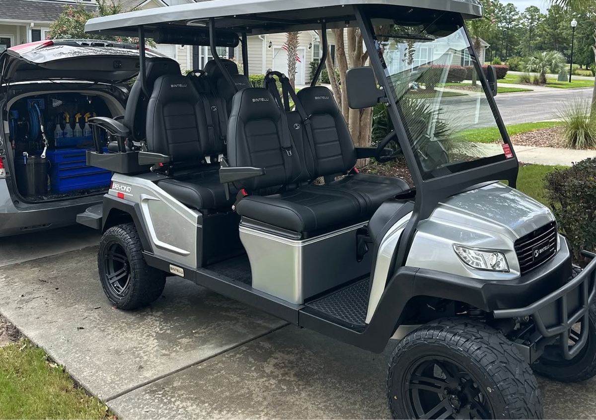 Golf Cart Paint Correction