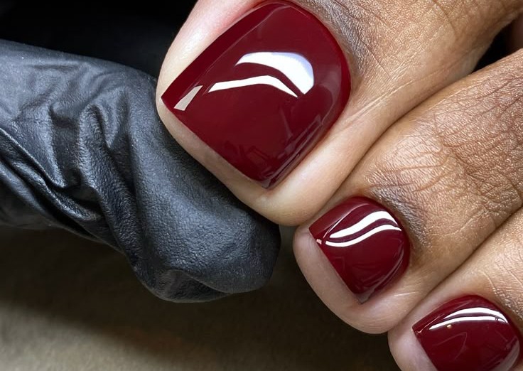 Pedicure w/gel (Tuesday-Friday only)