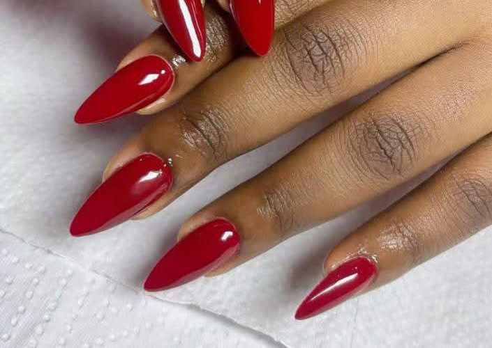 Full set w/gel (medium)