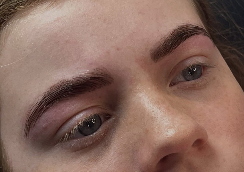 Brow wax and tint 