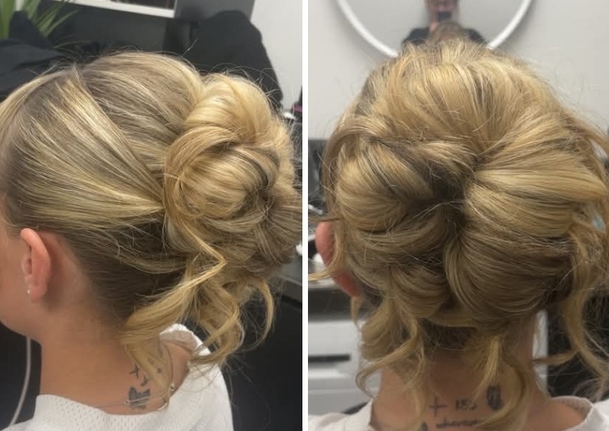 Hair up do