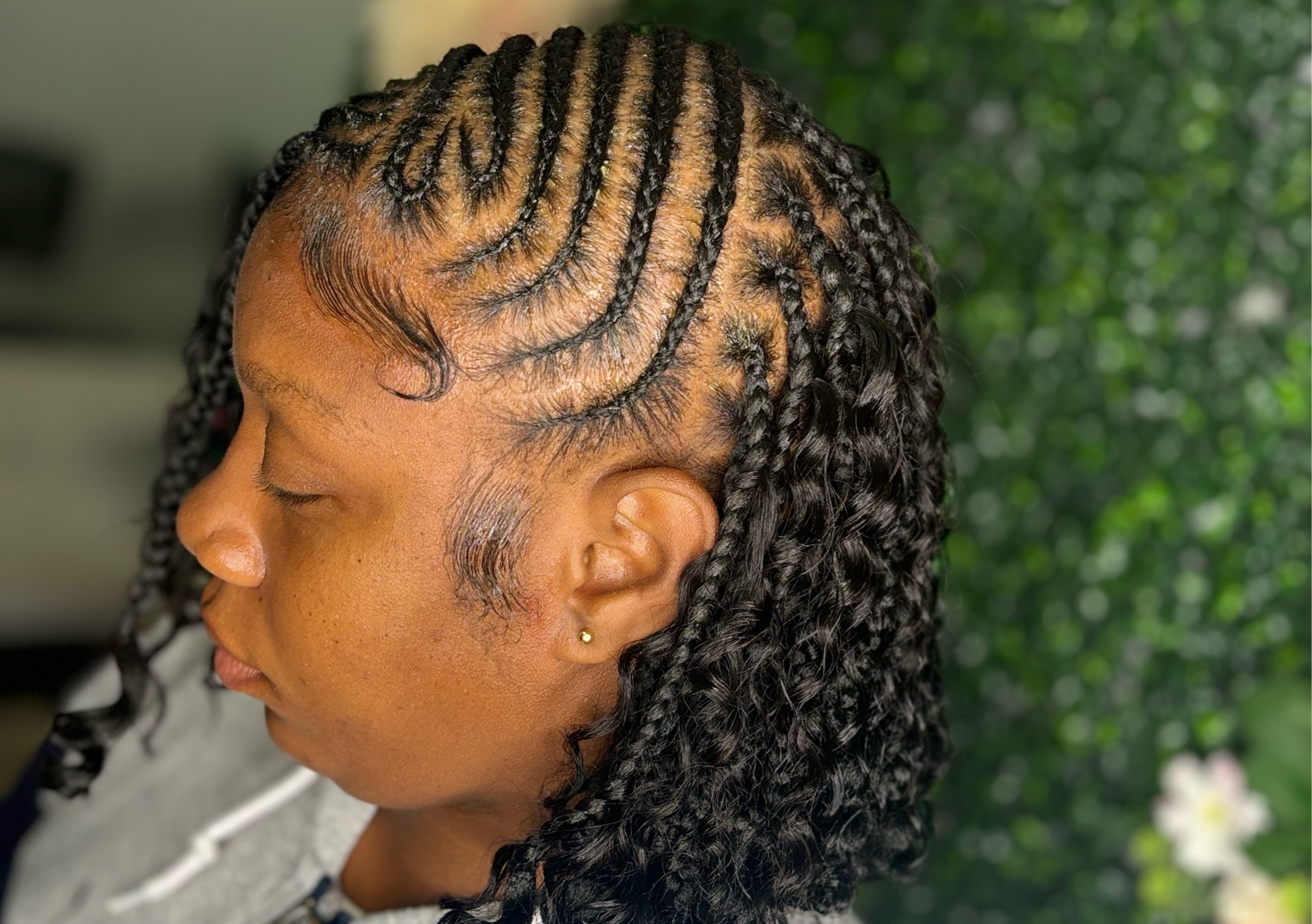 Fulani Braids Med
