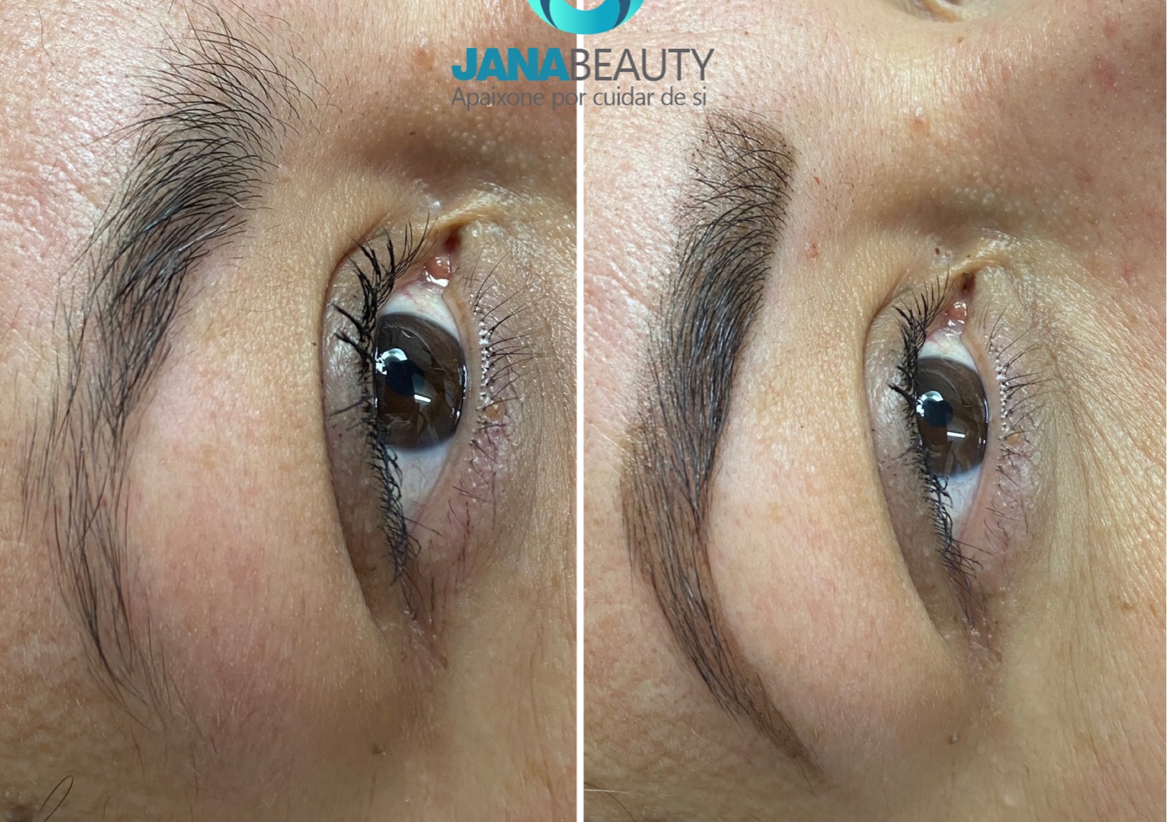 Augenbrauen Design mit Henna