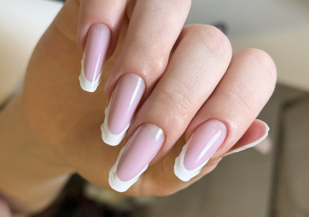 Nail Trainer - Intretinere gel  S-M plus french pictat