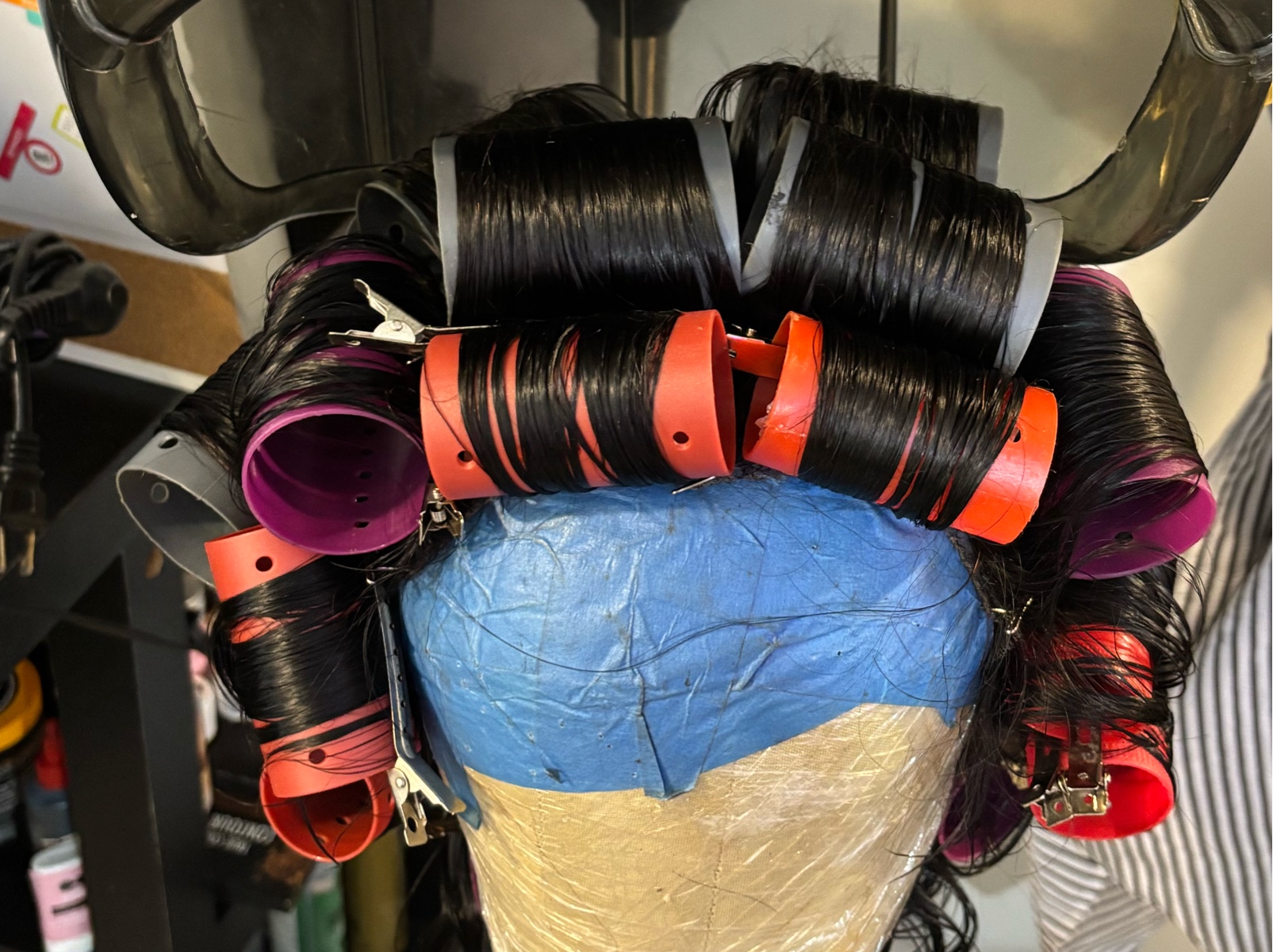 Human hair unit restoration