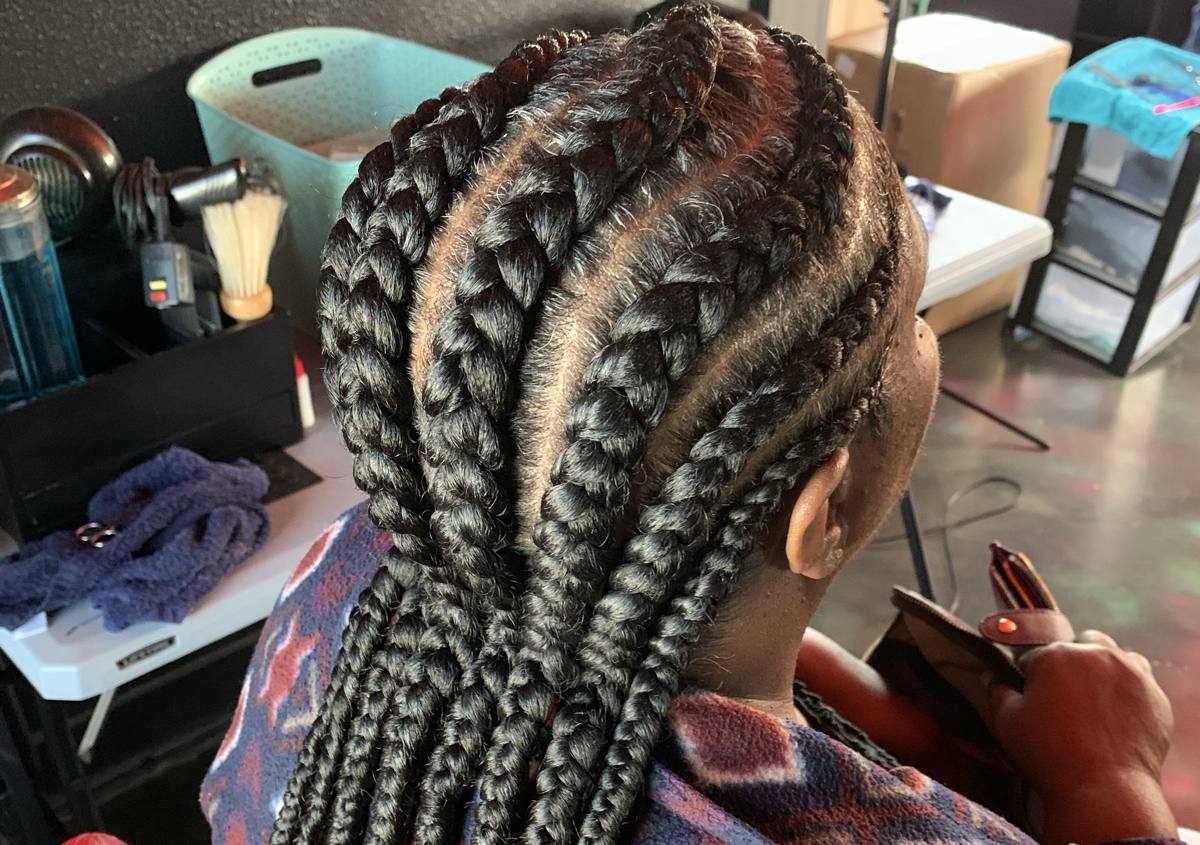 Cornrows/Med