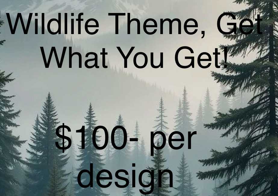Wildlife themed Get What You Get! 