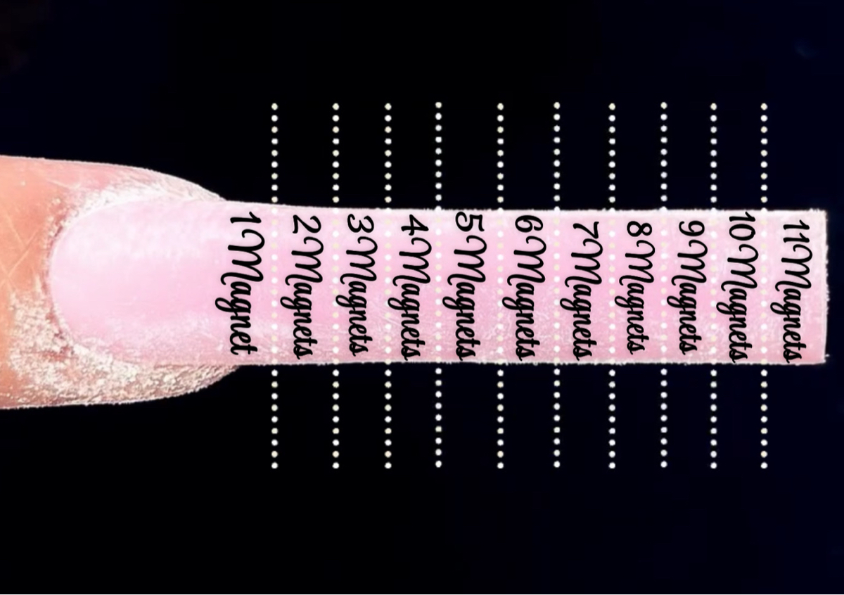 Nails full set 5 magnets🎀