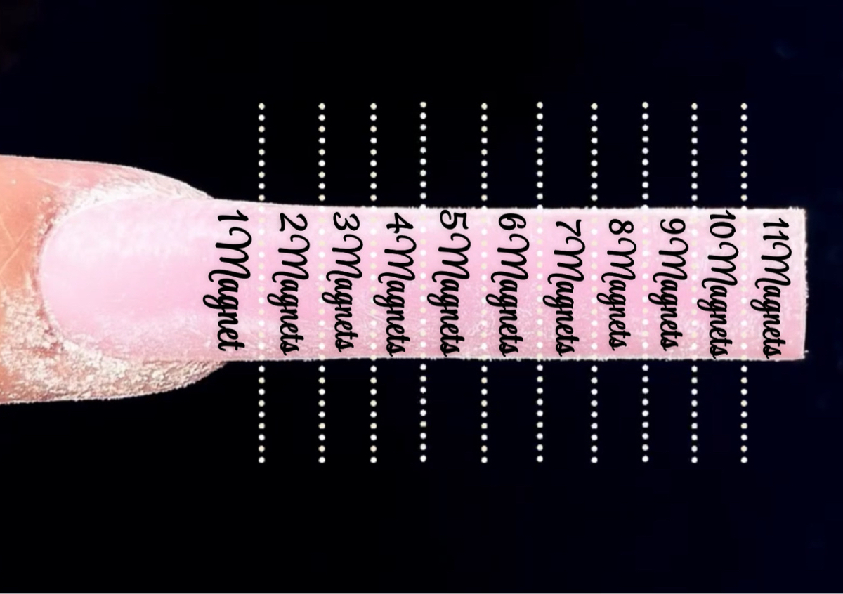 Nails full set 9 magnets 🎀