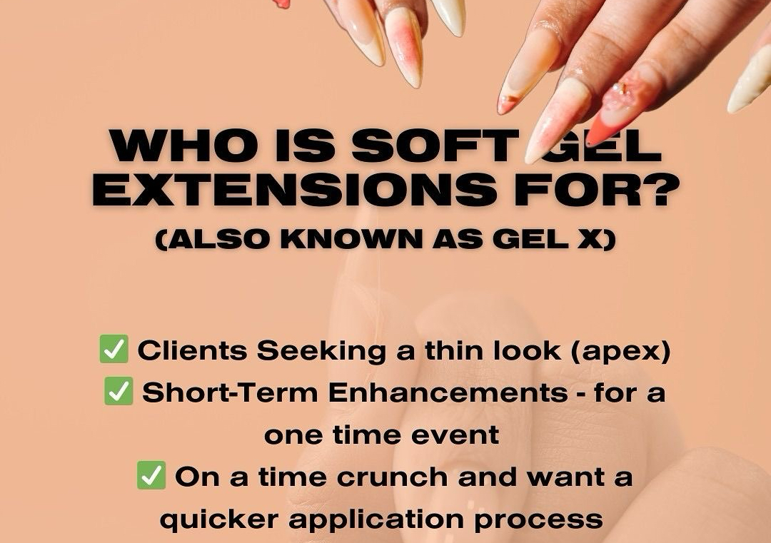 Soft Gel Extensions (Full Set)