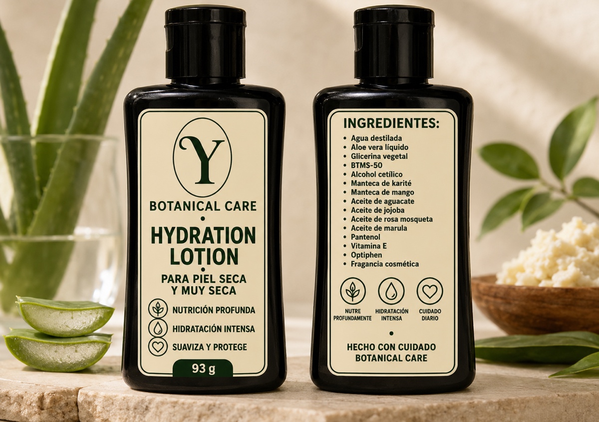 Body and hands hydration lotion