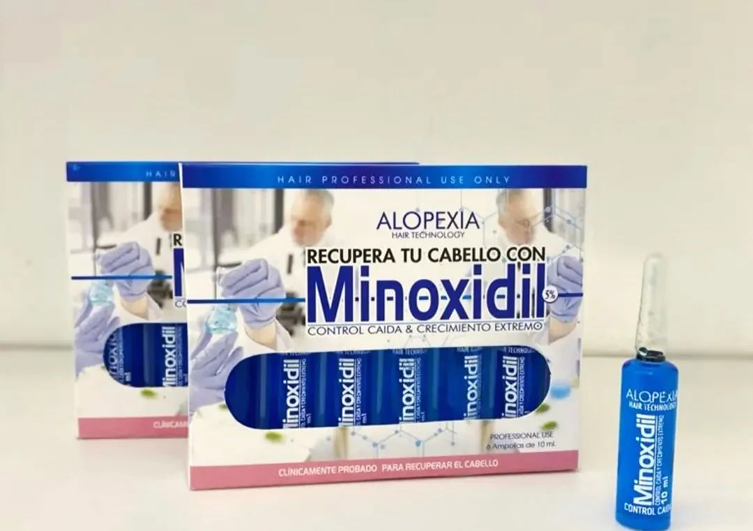 Minoxidil ampollas