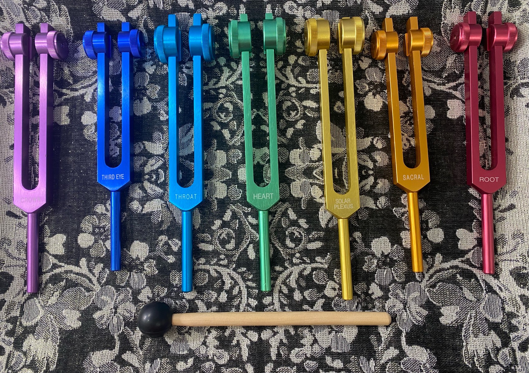 90 Min. Tuning Forks with Crystal Healing + Reiki