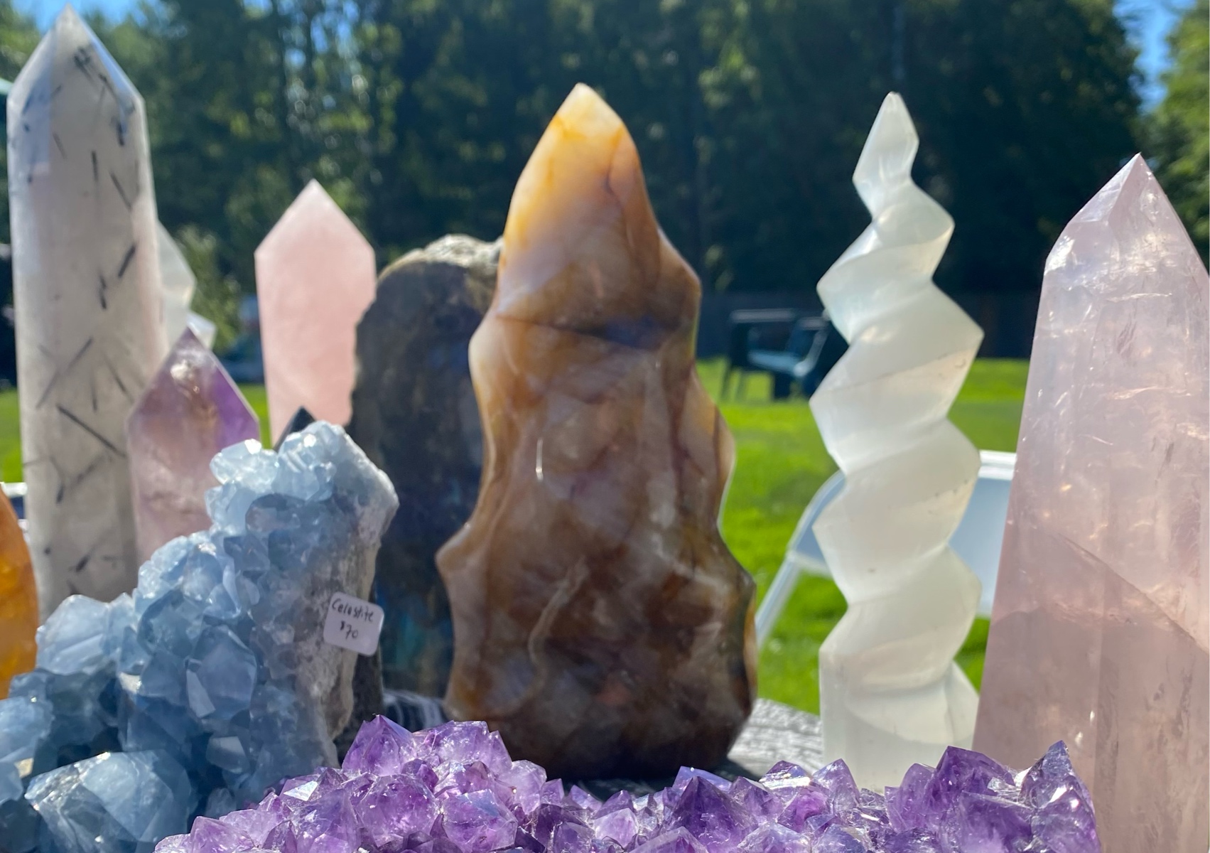 90 Min. Crystal Healing with Reiki