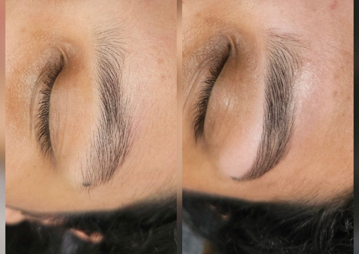 Depilación de cejas con Cera