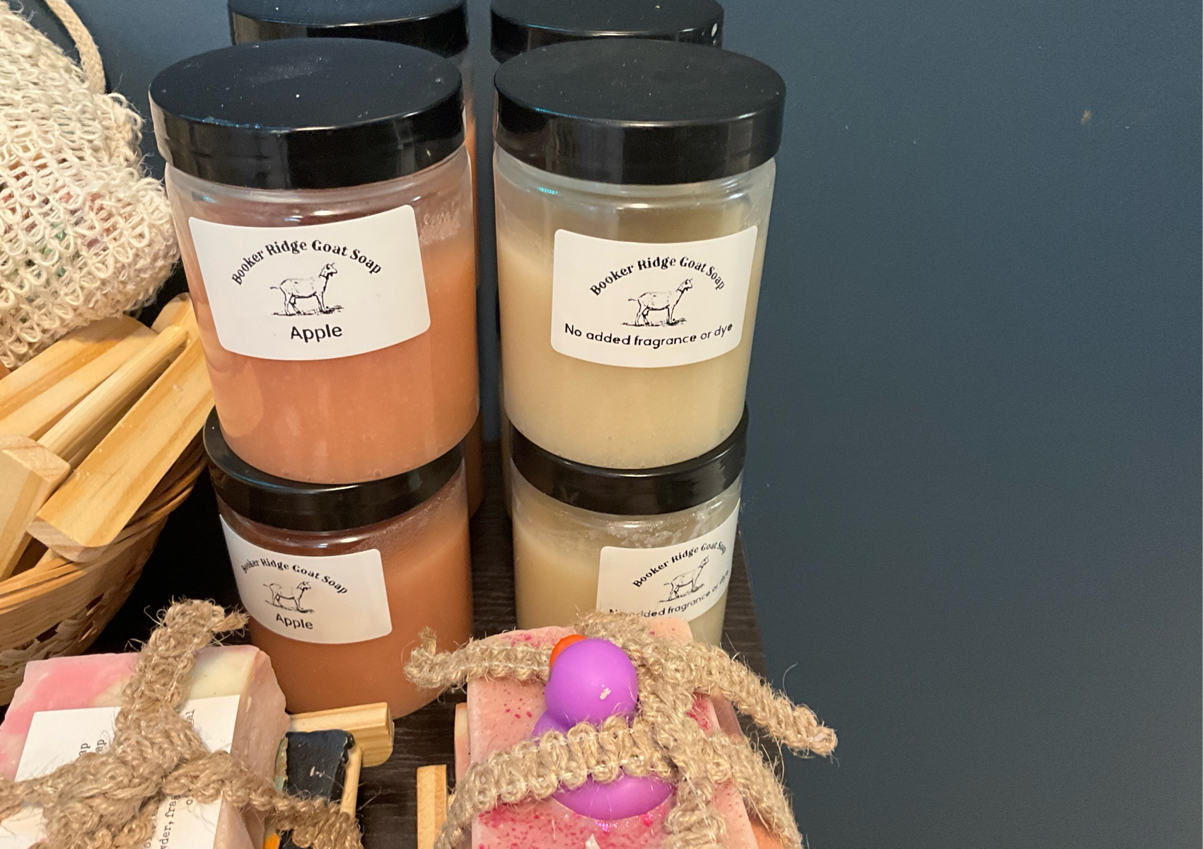 Goat milk sugar scrub