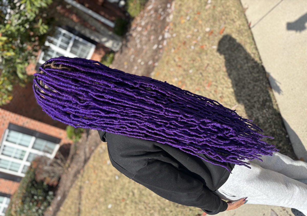 Butt Length—Soft Locs