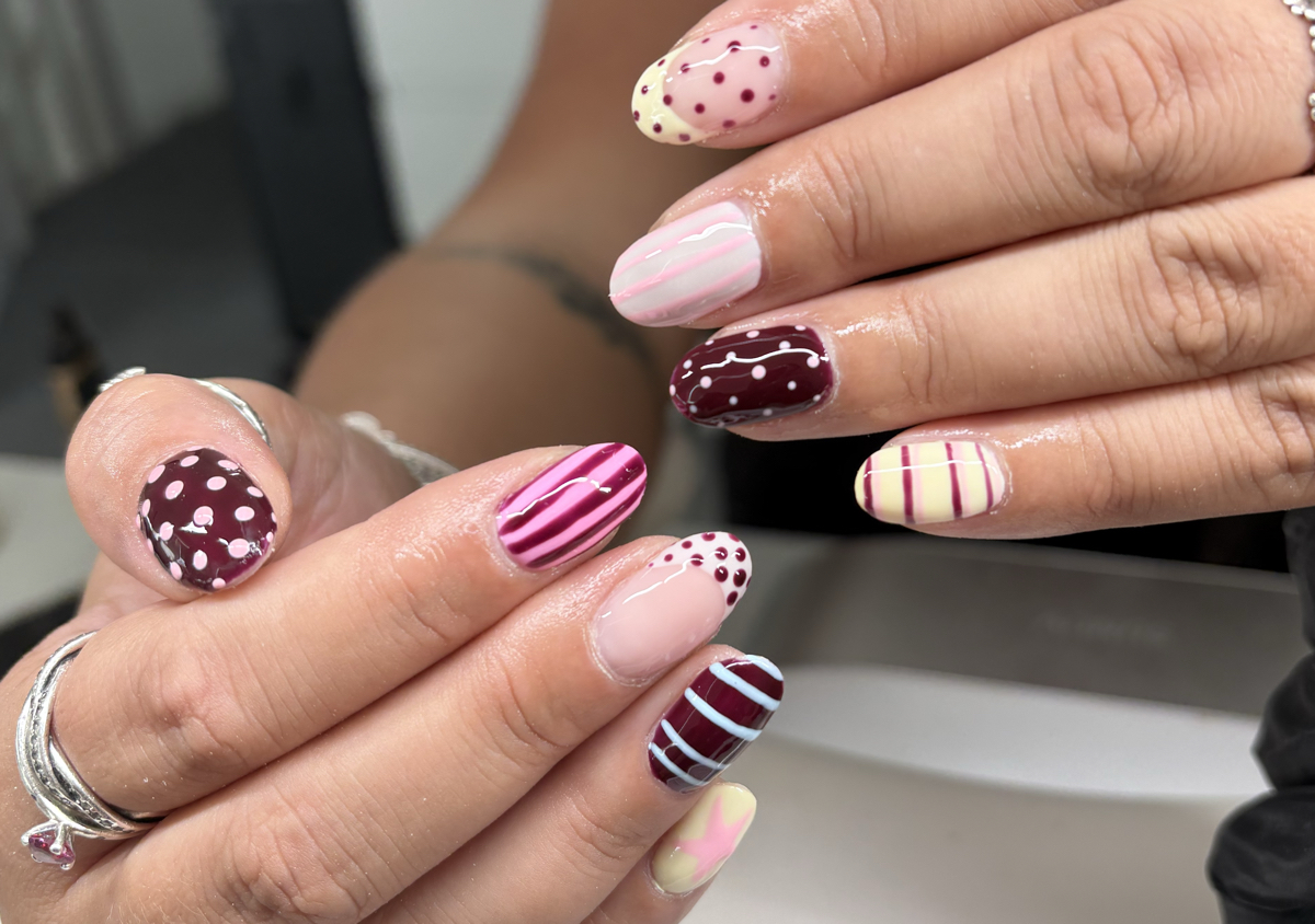 Hard gel overlay on natural nails - any design 