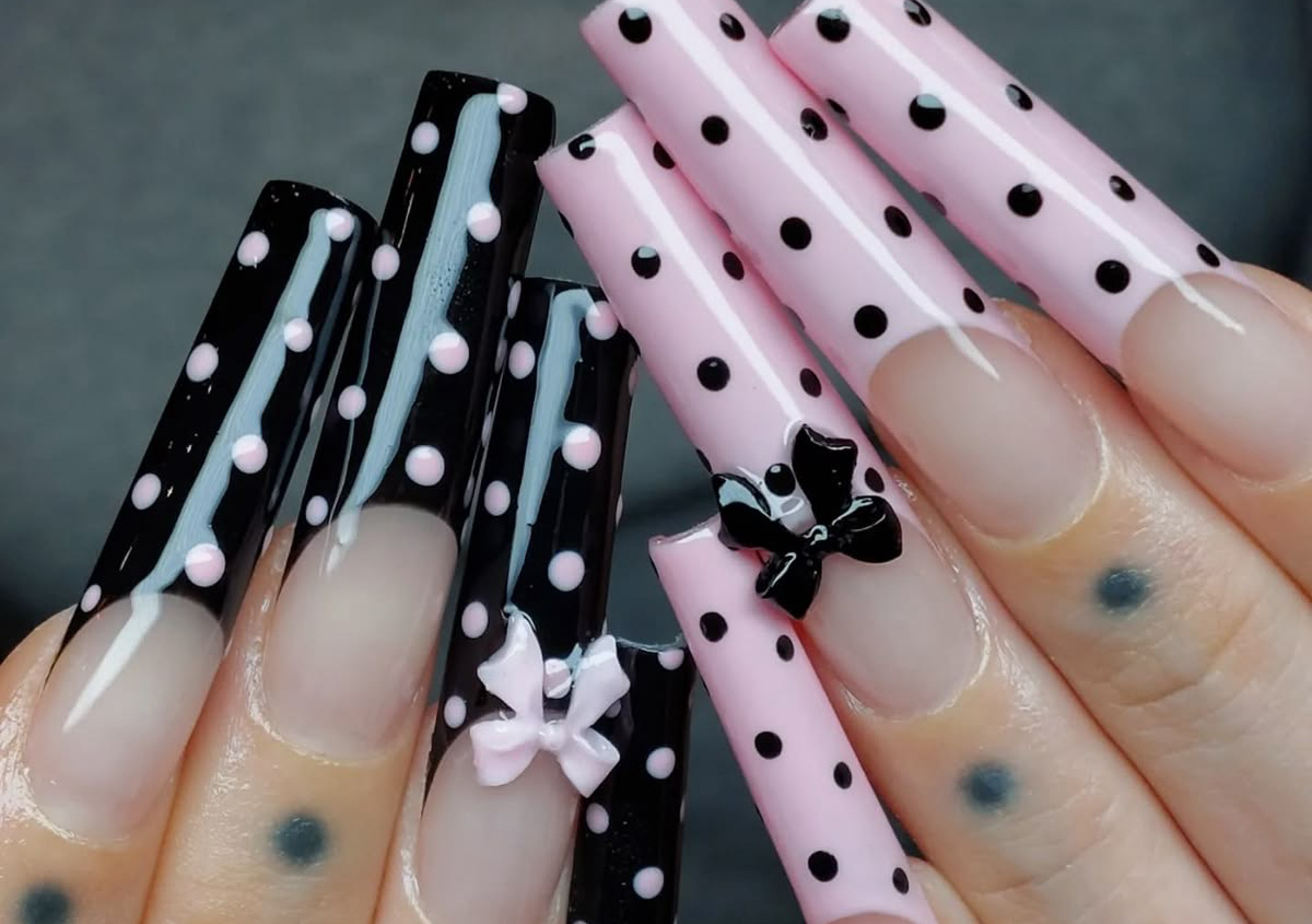 French Polka Dot
