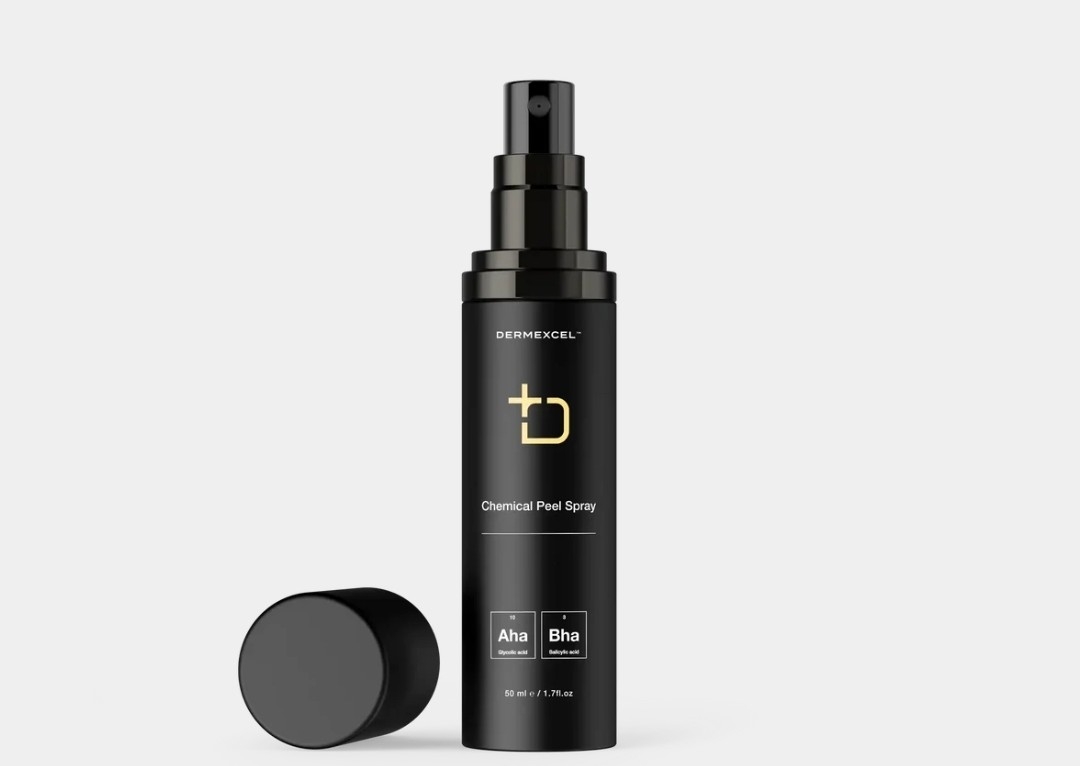 Chemical peel spray