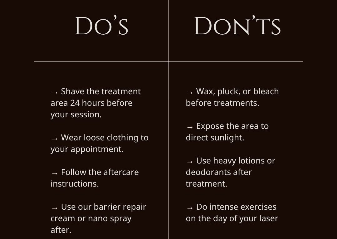 Beard laser including neck (men)