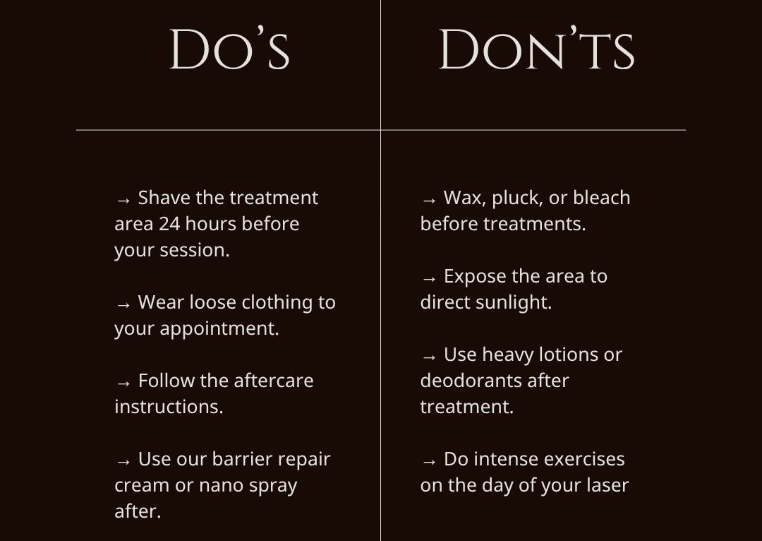 Half leg laser (including knees)