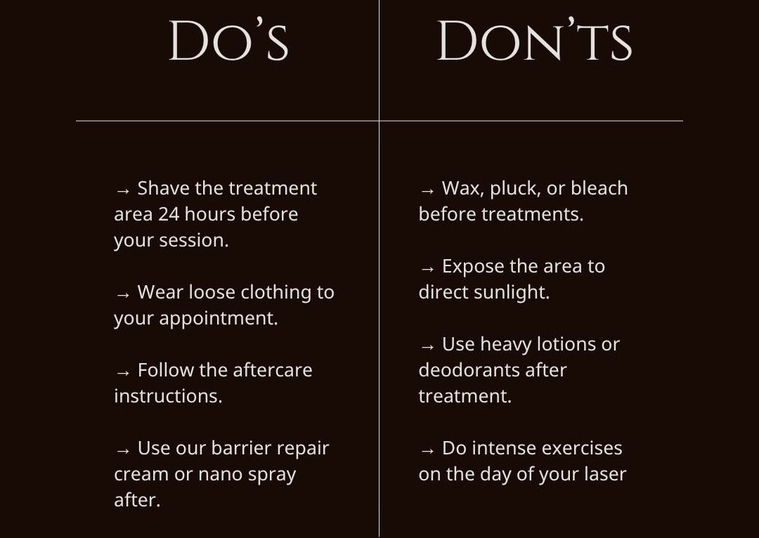 Bikini laser (standard)