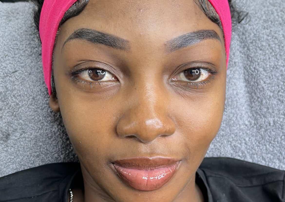 Ombre brows (permanent brows)