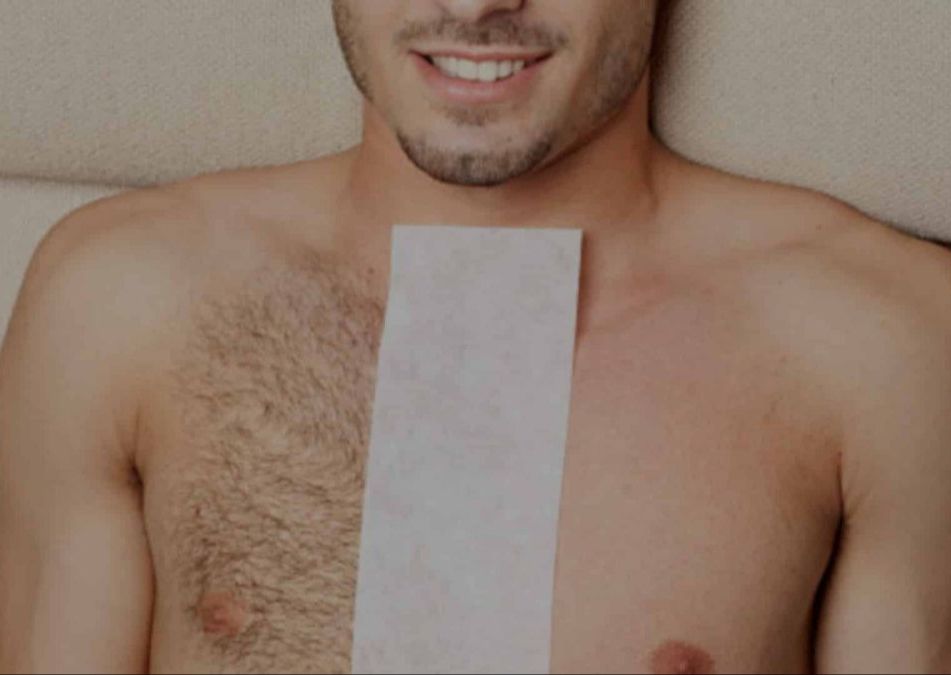 Men Chest waxing