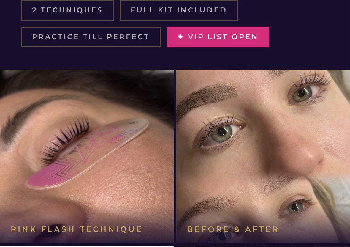 Korean Lash Lift Course 
