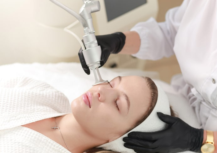 CO₂ Fractional Laser – Full Face