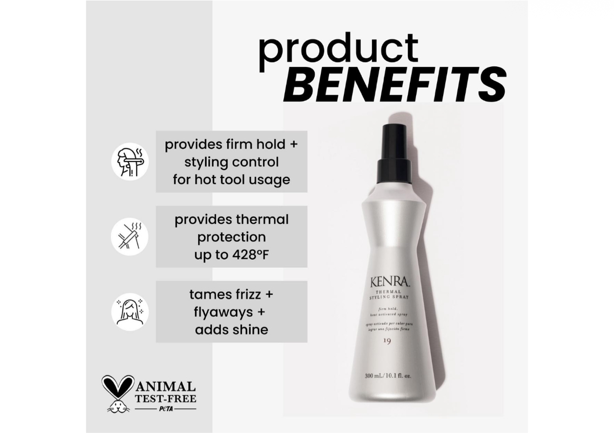 Kenra thermal styling spray