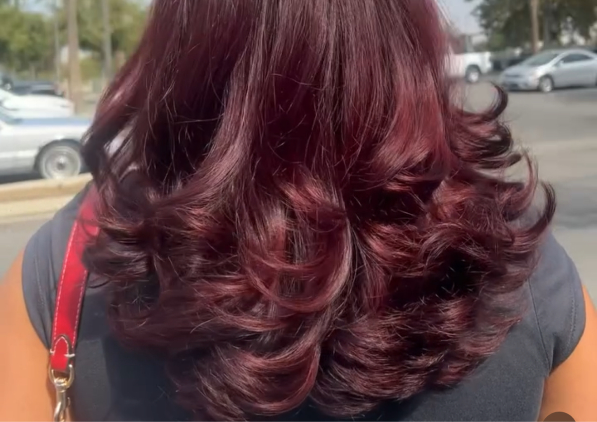 Haircut and style 🎀