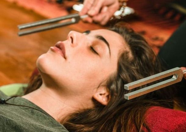 Sound Therapy & Tuning Fork Session 1hr with Amanda