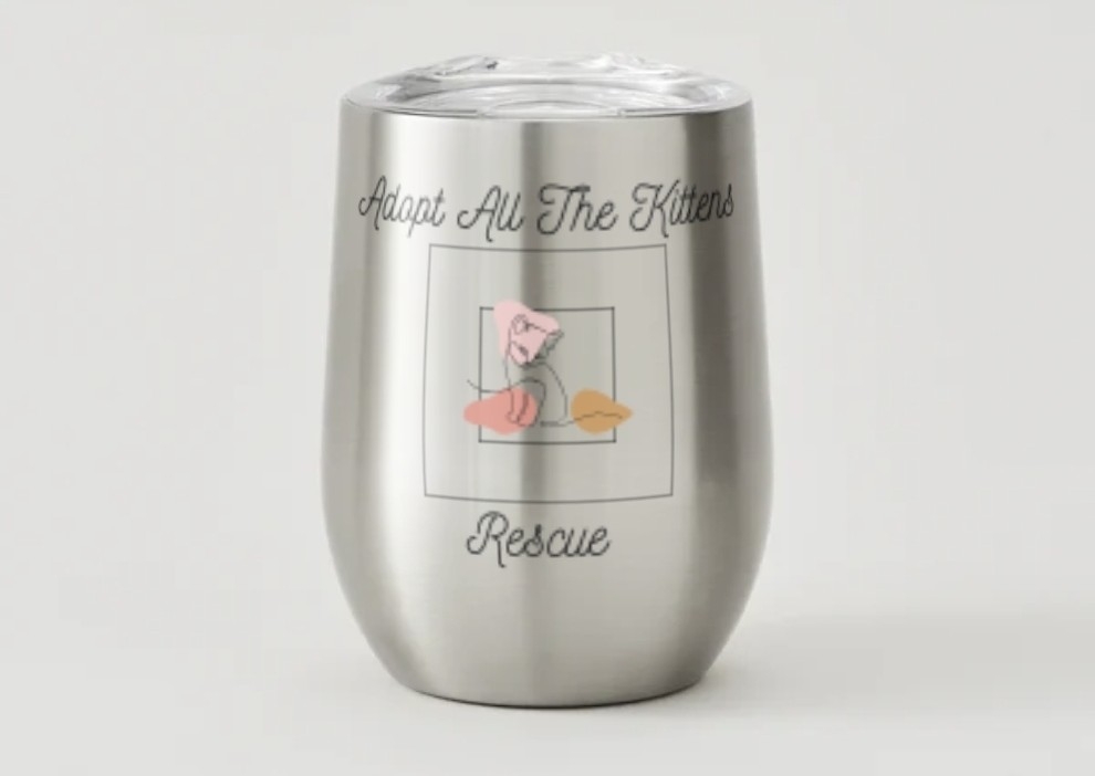 Wine Tumbler (Silver) 