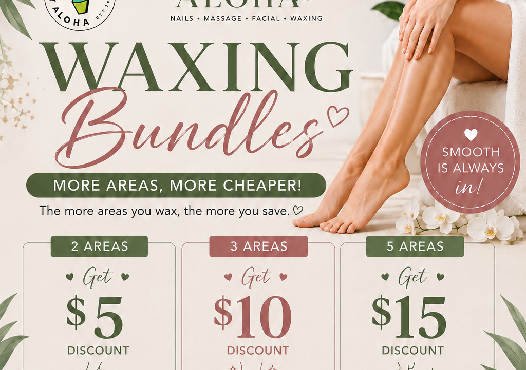 Waxing Bundles  more than 1 area